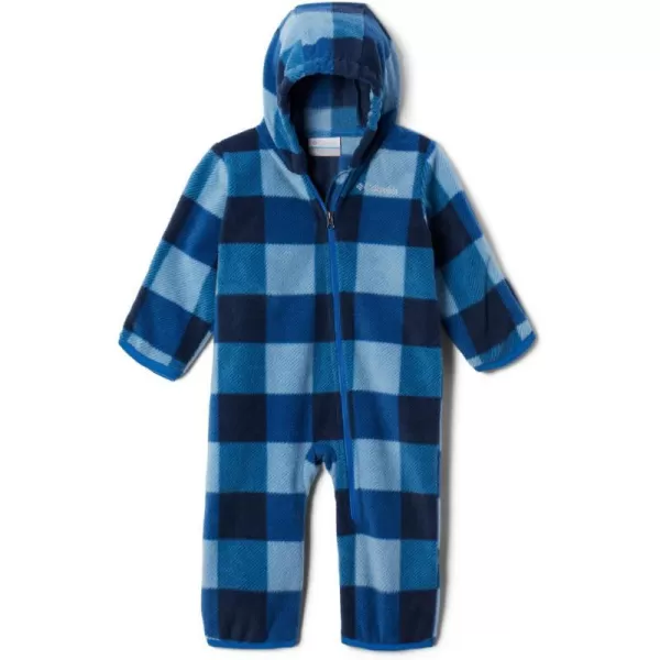 Columbia Girls Snowtop Ii BuntingBright Indigo Check Multi