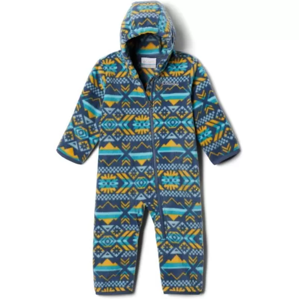 Columbia Girls Snowtop Ii BuntingDark Mountain Checkered Peaks