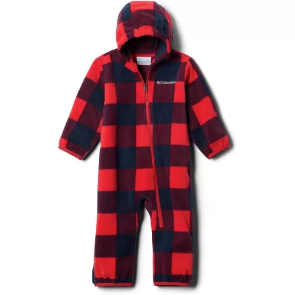 Columbia Girls Snowtop Ii BuntingMtn Red Check B PrintMountain Red