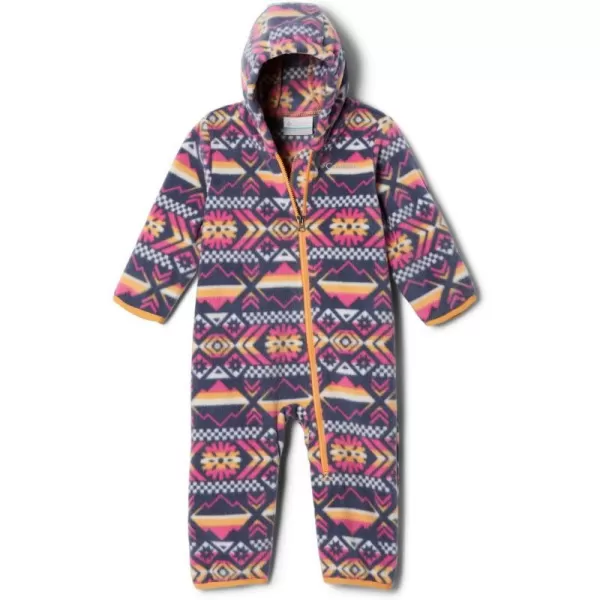 Columbia Girls Snowtop Ii BuntingSunset Peach Checkered Peaks