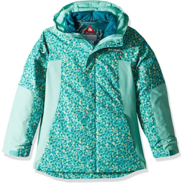 Columbia Girls Whirlibird Ii Interchange JacketPixie Floral Print