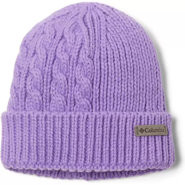 Columbia Girls Youth Agate Pass Cable Knit BeaniePaisley Purple