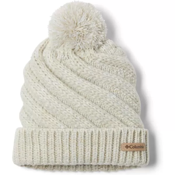 Columbia Girls Youth Bundle Up BeanieAqua Haze  White  Dark Stone