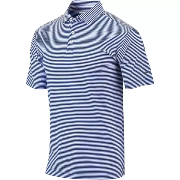 Columbia Golf Mens OmniWick Club Invite PoloAzul