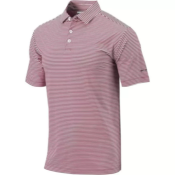 Columbia Golf Mens OmniWick Club Invite PoloBeet