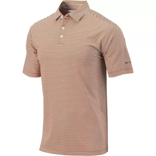 Columbia Golf Mens OmniWick Club Invite PoloCedar