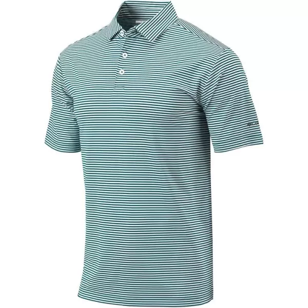 Columbia Golf Mens OmniWick Club Invite PoloCloudburst