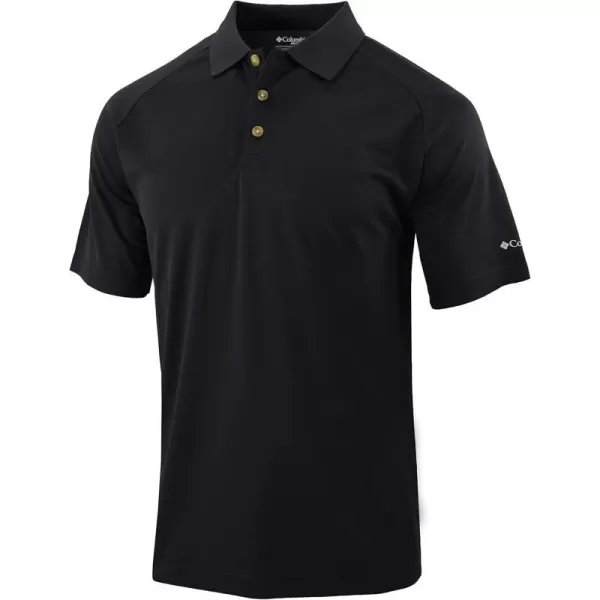 Columbia Golf Mens OmniWick Drive II PoloBlack