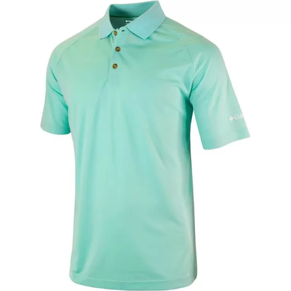 Columbia Golf Mens OmniWick Drive II PoloGulf Stream