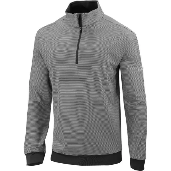 Columbia Golf Mens OmniWick Even Lie Mens 14 Zip PulloverBlack