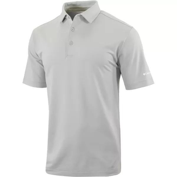 Columbia Golf Mens OmniWick Even Lie PoloCool Grey