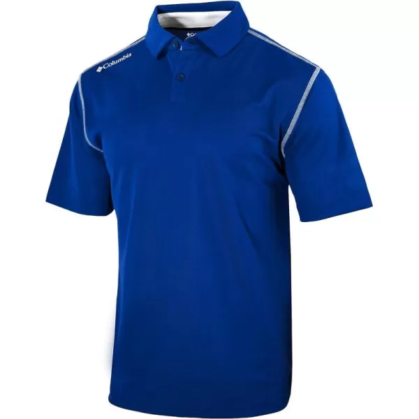 Columbia Golf Mens OmniWick Shotgun PoloAzul