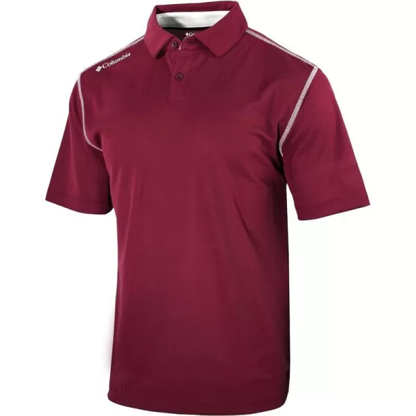 Columbia Golf Mens OmniWick Shotgun PoloBeet