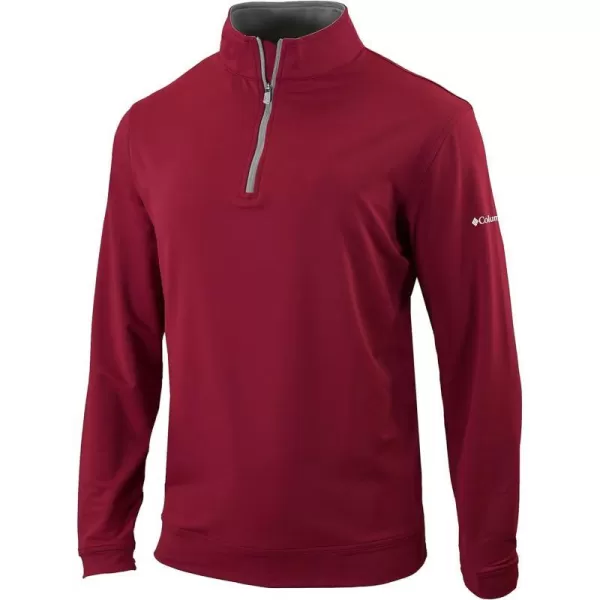 Columbia Golf Mens OmniWick Wickham Hills 14 ZipBeet