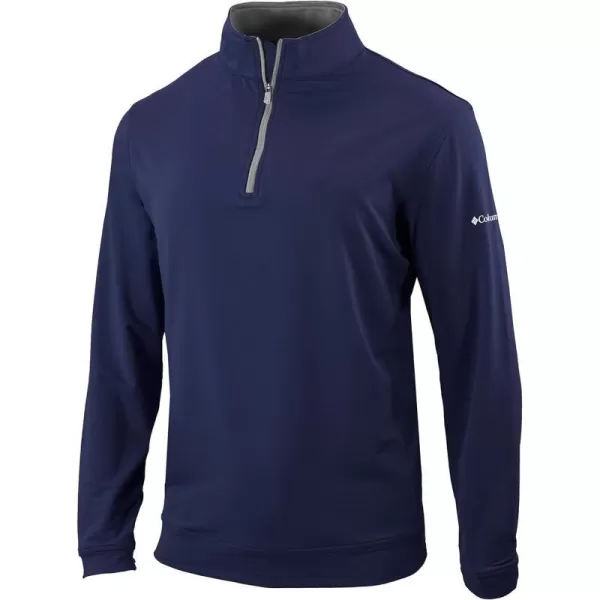 Columbia Golf Mens OmniWick Wickham Hills 14 ZipCollegiate Navy