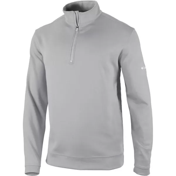 Columbia Golf Mens OmniWick Wickham Hills 14 ZipCool Grey