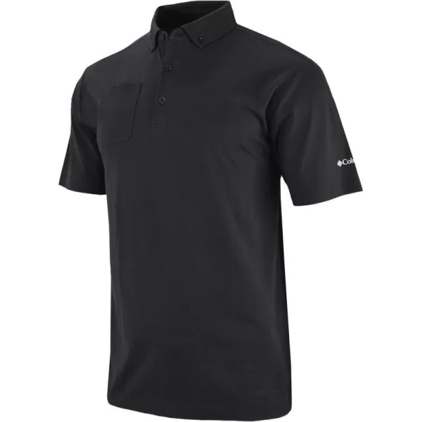 Columbia Golf Mens Walton Point PoloBlack