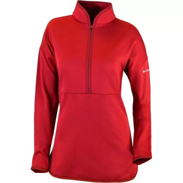 Columbia Golf Womens Go For It PulloverIntense Red