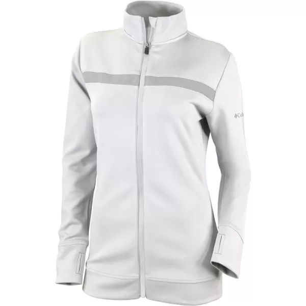 Columbia Golf Womens OmniWick Play Through Full ZipWhite