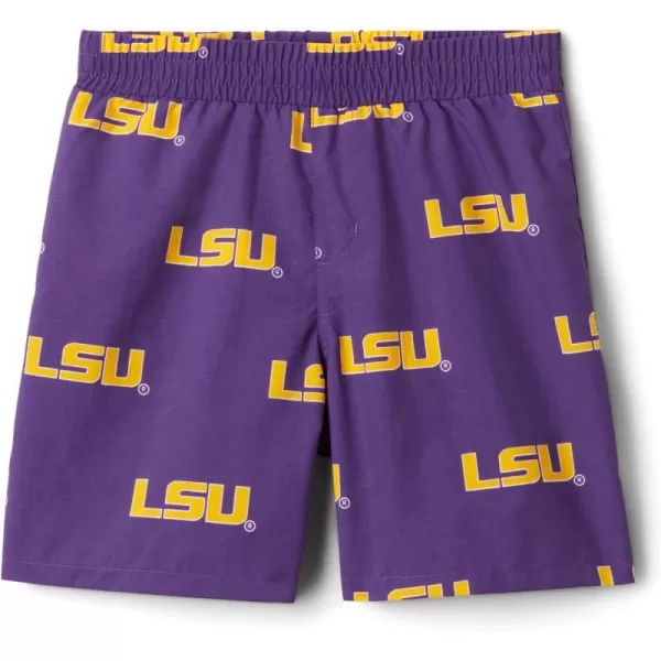 Columbia Kids Backcast Printed ShortLsu  Vivid Purple