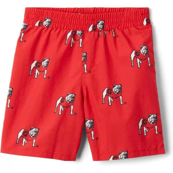 Columbia Kids Backcast Printed ShortUga  Bright Red