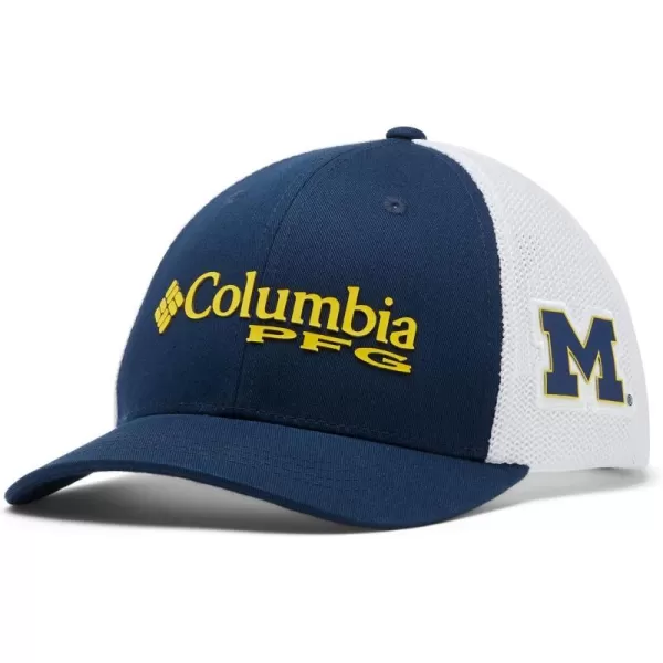 Columbia Kids CLG Youth PFG Mesh Snap Back Ball CapUm  Collegiate Navy