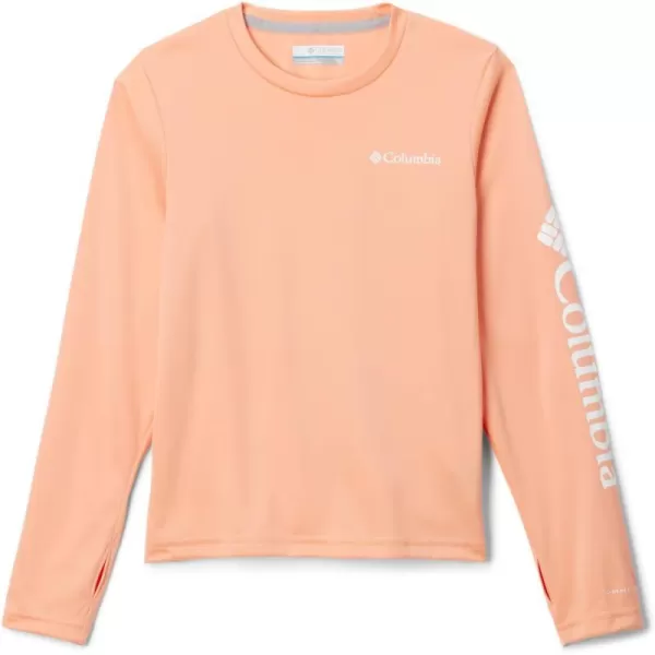 Columbia Kids Fork Stream Long Sleeve ShirtApricot Fizz