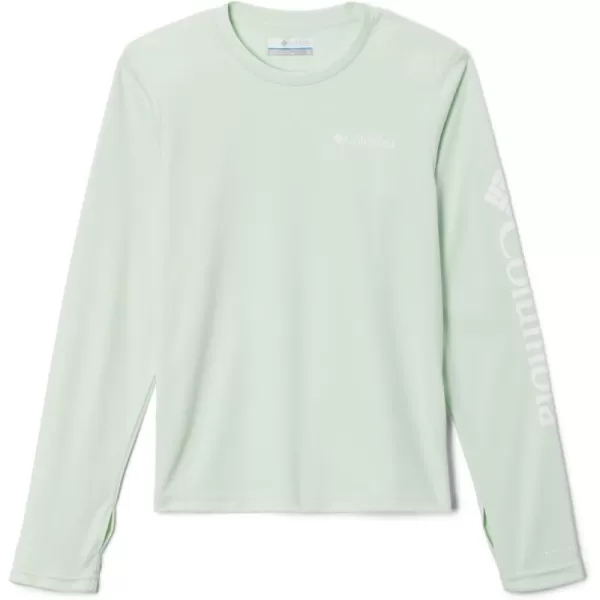 Columbia Kids Fork Stream Long Sleeve ShirtIce Green