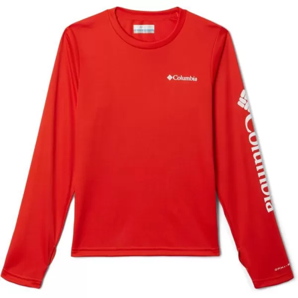 Columbia Kids Fork Stream Long Sleeve ShirtSpicy