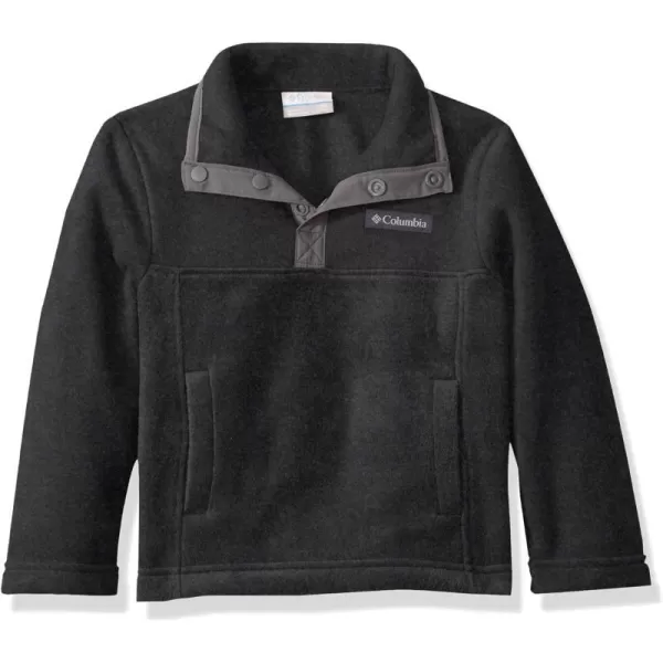 Columbia Kids Steens MTN 14 Snap Fleece PullOverCharcoal Heather