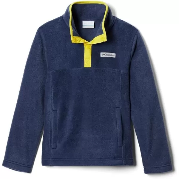 Columbia Kids Steens MTN 14 Snap Fleece PullOverCollegiate Navy