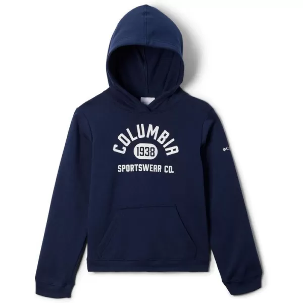 Columbia Kids Trek HoodieCollegiate Navy White