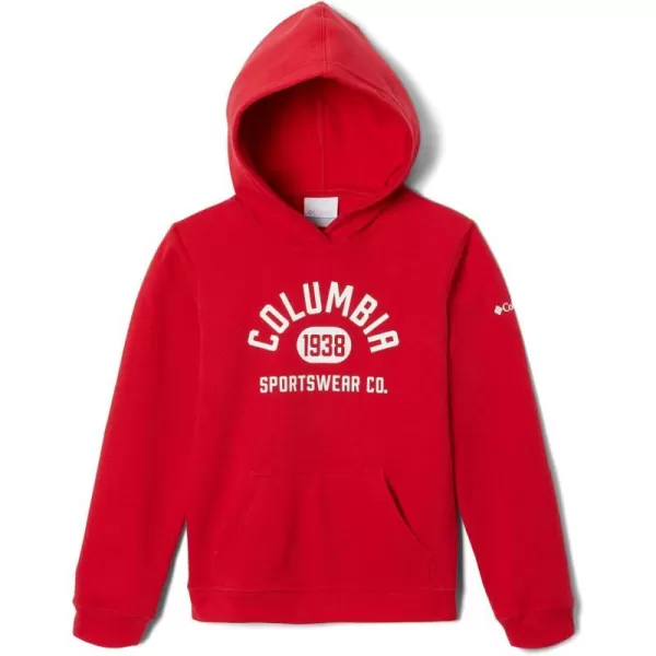 Columbia Kids Trek HoodieMountain Red White