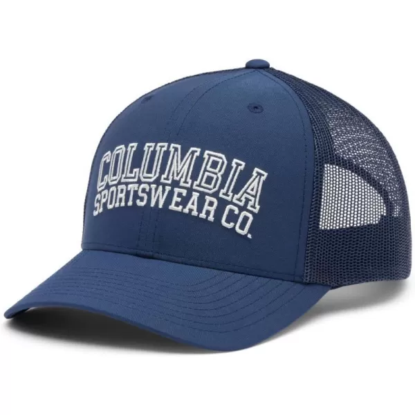 Columbia Logo Snap BackCollegiate NavyArched Columbia