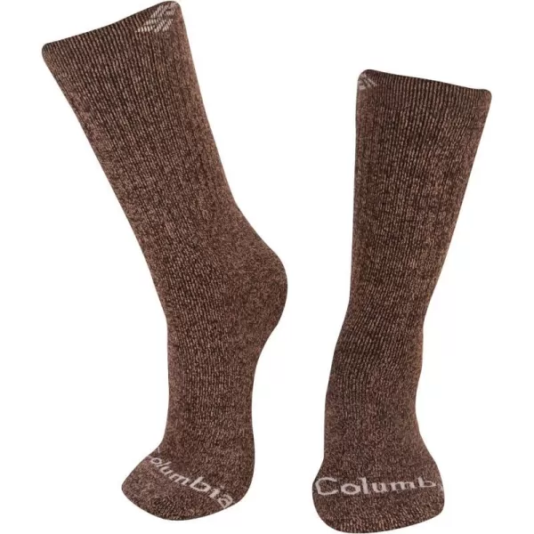 Columbia Mens 2 Pack Wool CrewCharcoal