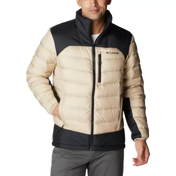 Columbia Mens Autumn Park Down JacketAncient FossilBlack