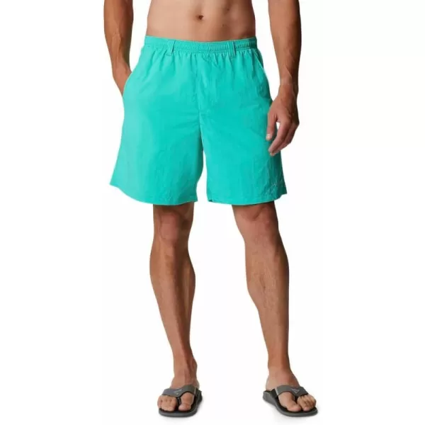 Columbia Mens Backcast Iii Water ShortElectric Turquoise