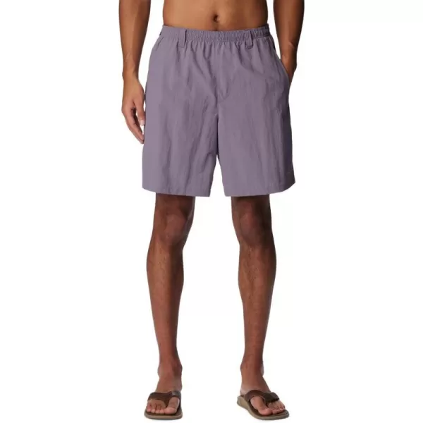 Columbia Mens Backcast Iii Water ShortGranite Purple