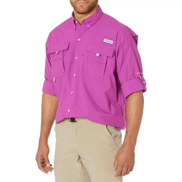 Columbia Mens Bahama II Long Sleeve ShirtBerry Jam