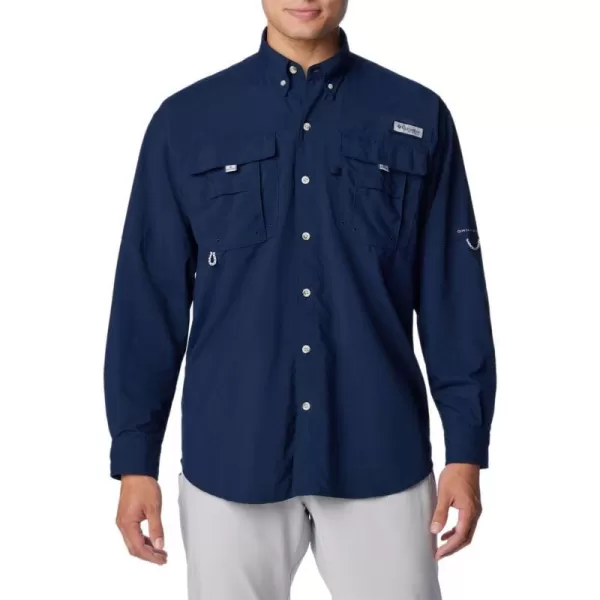 Columbia Mens Bahama II Long Sleeve ShirtCollegiate Navy