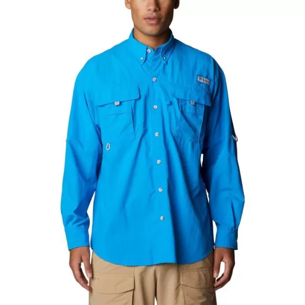 Columbia Mens Bahama II Long Sleeve ShirtCompass Blue