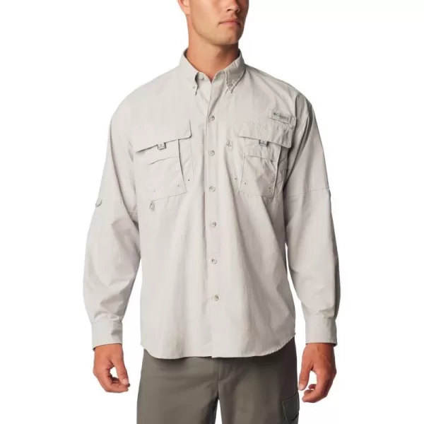 Columbia Mens Bahama II Long Sleeve ShirtCool Grey