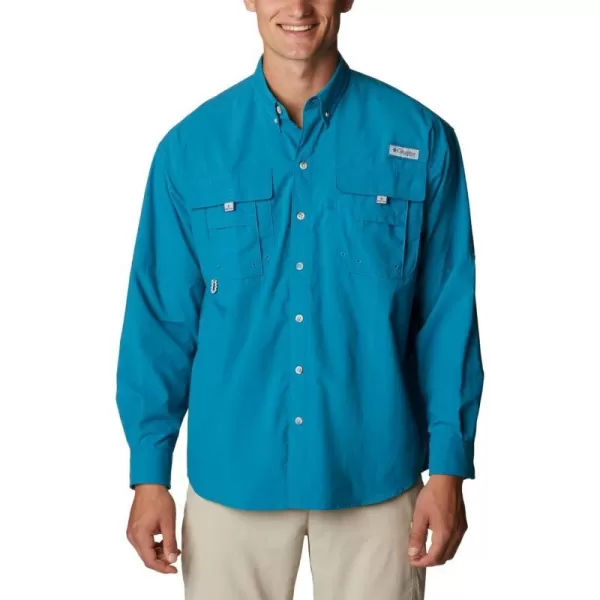 Columbia Mens Bahama II Long Sleeve ShirtDeep Marine