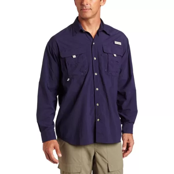 Columbia Mens Bahama II Long Sleeve ShirtEclipse Blue