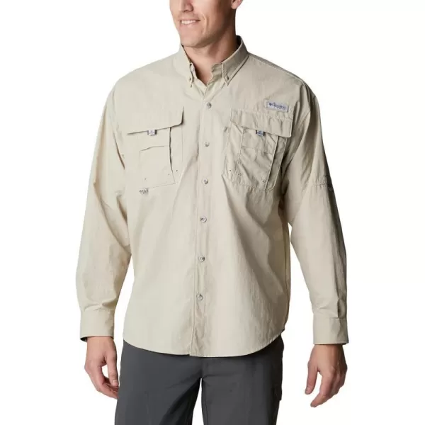 Columbia Mens Bahama II Long Sleeve ShirtFossilRealtree Edge