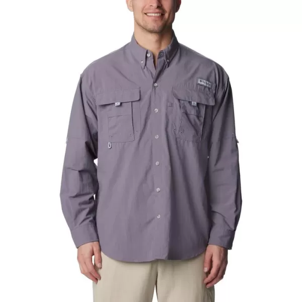 Columbia Mens Bahama II Long Sleeve ShirtGranite Purple