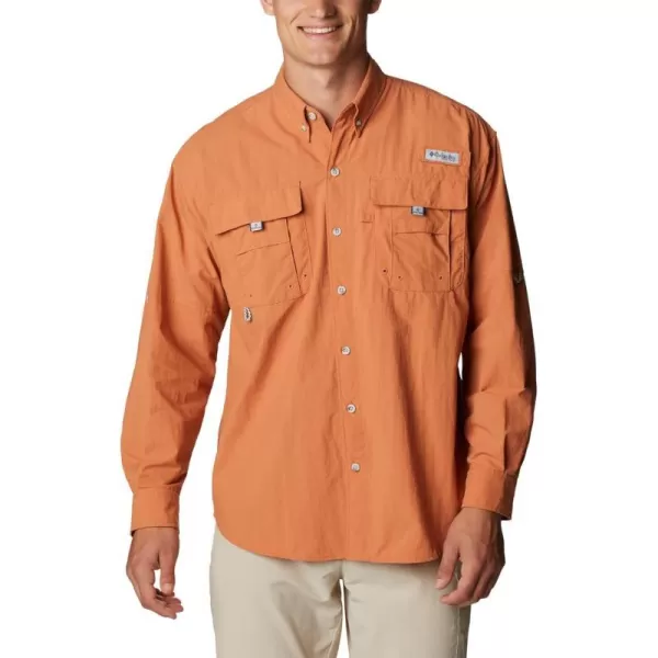 Columbia Mens Bahama II Long Sleeve ShirtIsland Orange