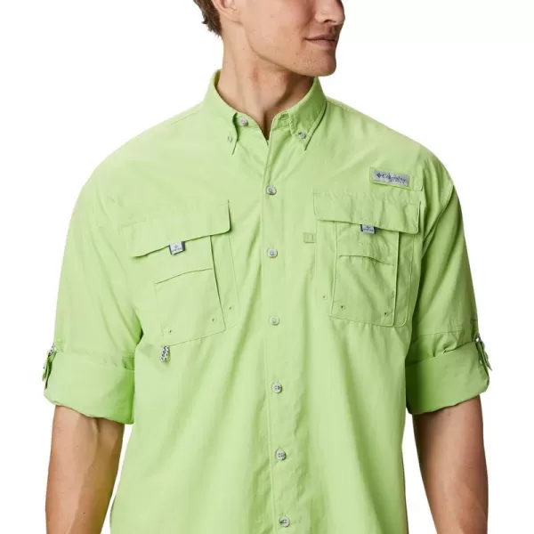 Columbia Mens Bahama II Long Sleeve ShirtJade Lime