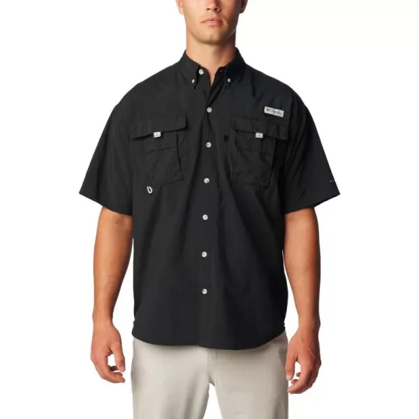 Columbia Mens Bahama Ii Short Sleeve ShirtBlack