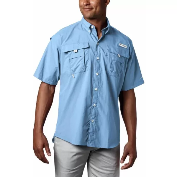 Columbia Mens Bahama Ii Short Sleeve ShirtBlue